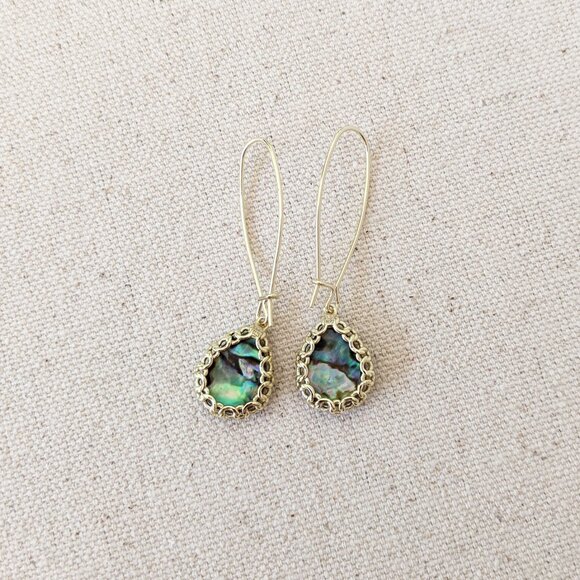 Kendra Scott Macrame Dee drop earrings - Picture 2 of 3
